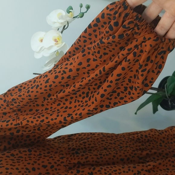 NWOT Casual Long Sleeve Loose V-Neck Swing Mini Dress - Size M - Picture 6 of 12